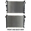 2000-2006 Mercedes Benz S500 Radiator, from vin A074047.