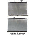 2006-2011 Kia Rio5 Radiator, 1.6L, 4 Cyl, A/T.