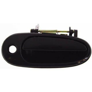 1999-2005 Pontiac Grand Am Front Door Handle RH, Smooth Black, w/Keyhole.