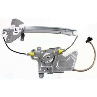 1999-2005 Pontiac Grand Am Rear Window Regulator LH, Power, W/Motor, Sedan.