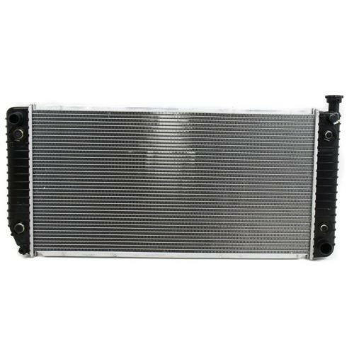1988-1993 GMC K3500 Radiator, 34x17, 2-row core, with EOC.