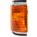 1987-1991 Ford Pickup Bronco Front Parking Lamp W/Black & Chrome Trim RH.