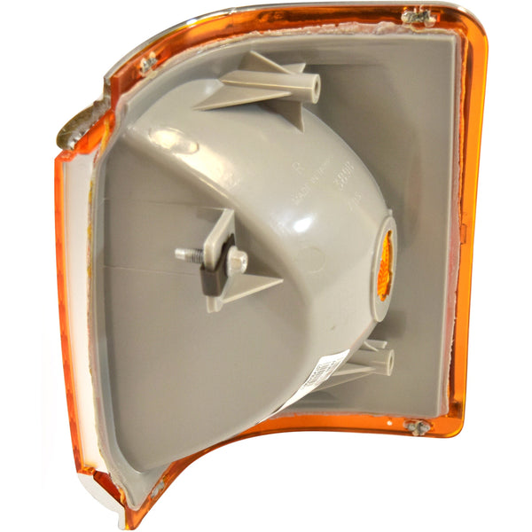 1987-1991 Ford Pickup Bronco Front Parking Lamp W/Black & Chrome Trim RH.