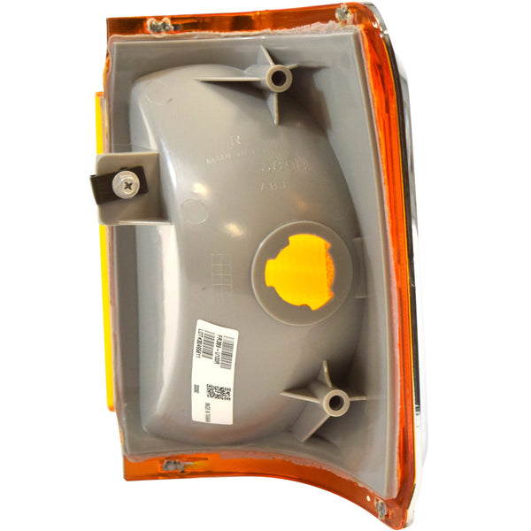 1987-1991 Ford Pickup Bronco Front Parking Lamp W/Black & Chrome Trim RH.