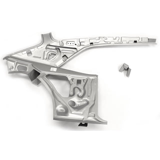 1967-1969 Chevy Camaro Inner Frame Assembly (Quarter/Door/Sail Panel) LH.