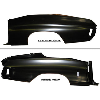 1970-1972 Chevy Chevelle Convertible Quarter Panel, Factory Style - LH.