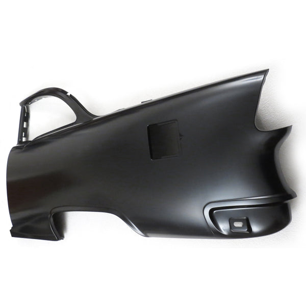 1955 Chevy Bel Air Sedan Quarter Panel w/Window Frame Skin No Trim Holes LH.