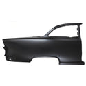 1955 Chevy Bel Air Sedan Quarter Panel w/Window Frame Skin No Trim Holes RH.