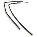 1955-1957 Chevy Bel Air 2 Door Sedan Quarter Window Runner Pair.