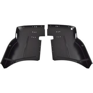 1955-1957 Chevy Hardtop Rear Seat Arm Rest Structure Pair.