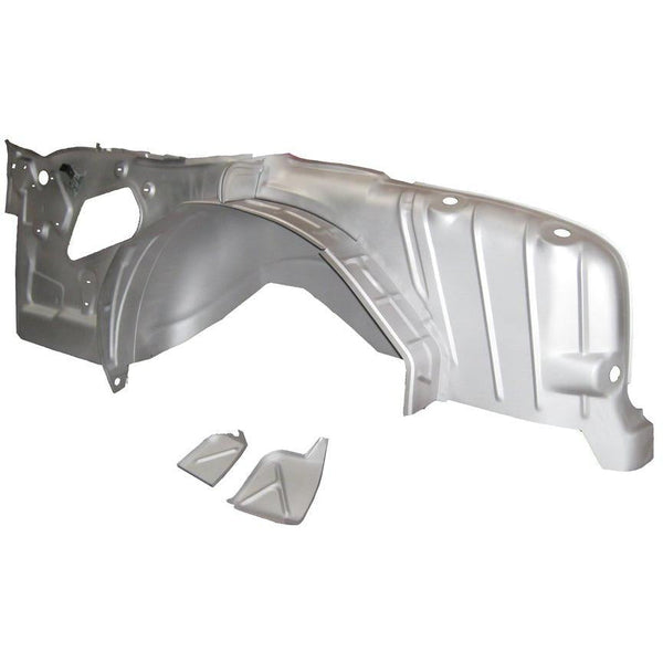 1955-1957 Chevy Two-Ten Series Hardtop Inner Quarter Panel Complete w/Extended Width Tub Inner Wheel House LH.