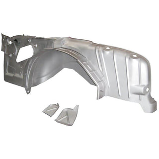 1955-1957 Chevy Bel Air Hardtop Inner Quarter Panel Complete w/Extended Width Tub Inner Wheel House LH.