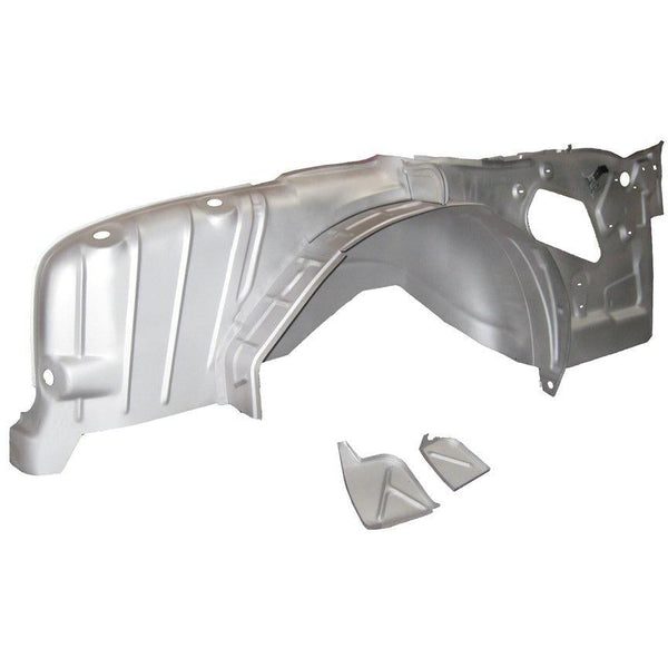 1955-1957 Chevy One-Fifty Series Hardtop Inner Quarter Panel Complete w/Extended Width Tub Inner Wheel House RH.