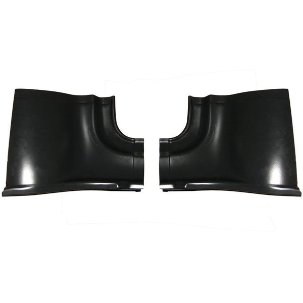 1956 Chevy One-Fifty Series Quarter Panel Section Rear Under Tail Lamp Section Pair.