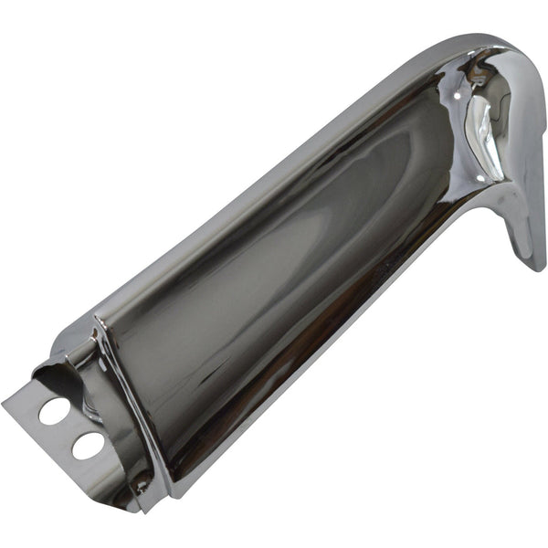 1957 Chevy Del Ray Quarter Panel Fin Molding Corner, LH.