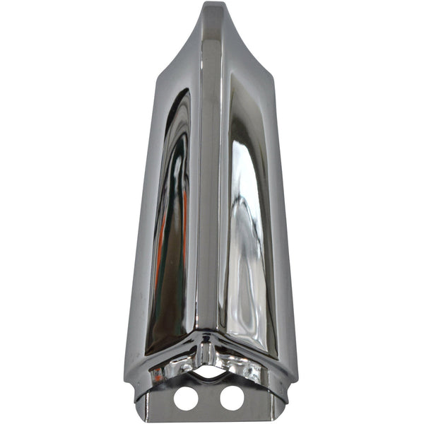 1957 Chevy One-Fifty Series Quarter Panel Fin Molding Corner, LH.