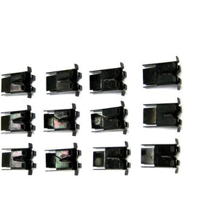 1957 Chevy Bel Air Quarter Panel Top Fin Molding Clip Set.