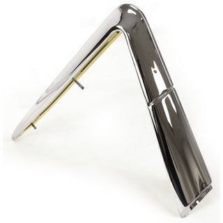 1957 Chevy Bel Air/210/150 Quarter Vertical & Top Fin Moulding Kit W/Bolt-on Insert 1 Piece Style RH.