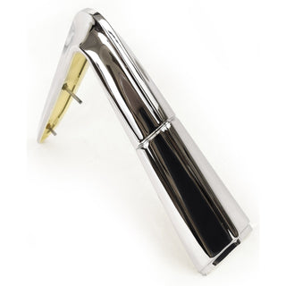 1957 Chevy Bel Air/210/150 Quarter Vertical & Top Fin Moulding Kit W/Bolt-on Insert 1 Piece Style RH.