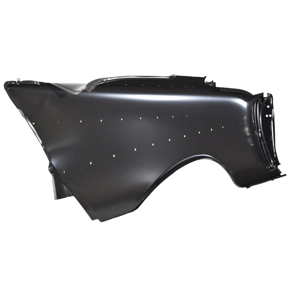 1957 Chevy One-Fifty Series 2 Door Hardtop Quarter Panel w/Bel Air Trim Holes LH.