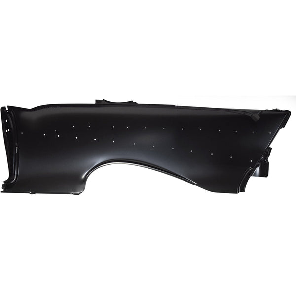 1957 Chevy One-Fifty Series 2 Door Hardtop Quarter Panel w/Bel Air Trim Holes RH.