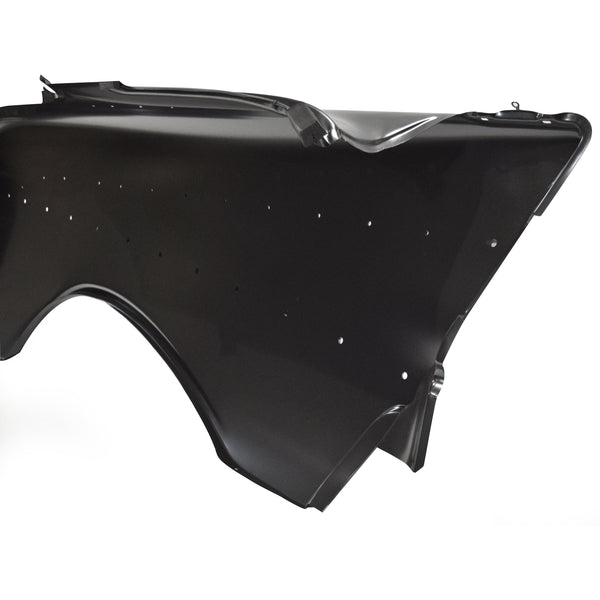 1957 Chevy Bel Air 2 Door Hardtop Quarter Panel w/Bel Air Trim Holes RH.