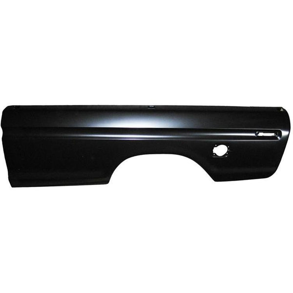 1973-1979 Ford F-100 Pickup Bedside Skin, w/Square Hole - LH.