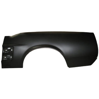 1967 Ford Mustang Quarter Panel Skin, W/ Louver Bracket - LH.