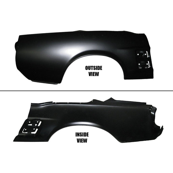 1967 Ford Mustang Convertible Quarter Panel, OE Style - RH.