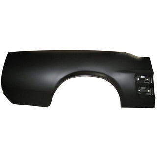 1967 Ford Mustang Quarter Panel Skin, W/ Louver Bracket - RH.