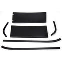 1967-1968 FORD MUSTANG ROOF REAR FILLER PANEL (2 PCS) & TRIM MOLDING (4PCS, IN BETWEEN UPPER & LOWER).