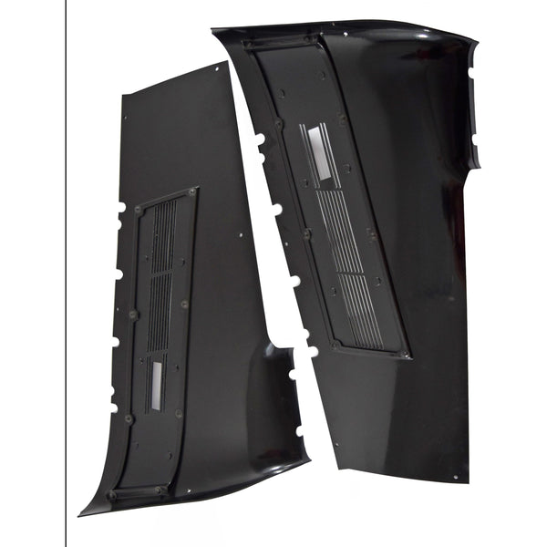 1967-1968 Ford Mustang Quarter Trim Panel Assembly Quarter Vent(Pair).