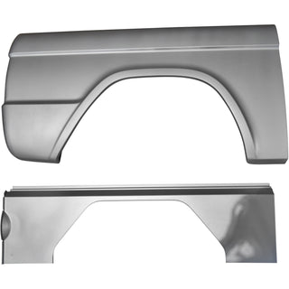1966-1977 Ford Bronco Quarter Panel With Radius Flare RH.