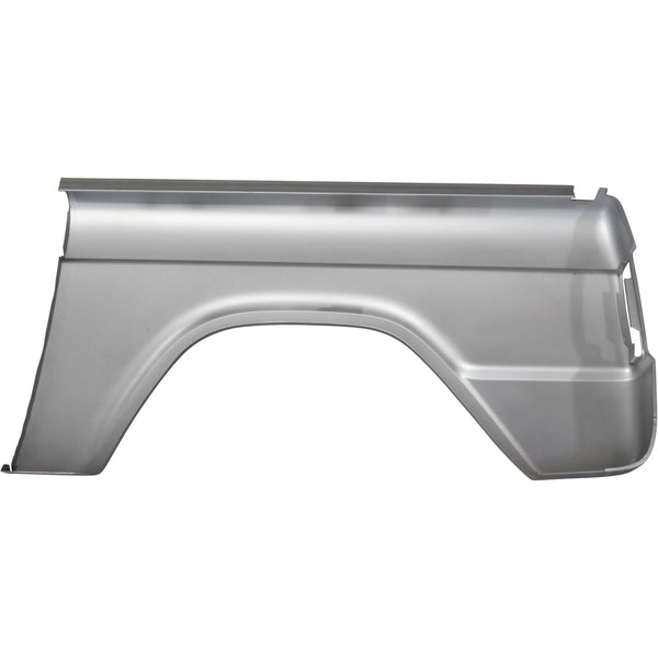 1966-1977 Ford Bronco Quarter Panel With Radius Flare RH.