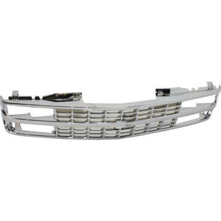 1992-1993 Chevy C2500 Suburban Grille, w/Dual Sealed Beam & Composite - Classic 2 Current Fabrication