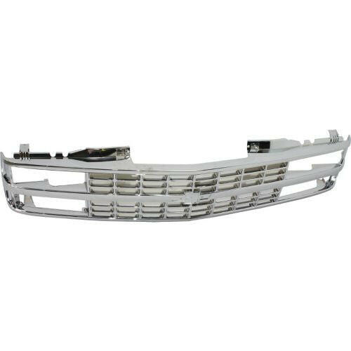 1992-1993 Chevy K2500 Suburban Grille, w/Dual Sealed Beam & Composite.