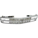 1988-1993 Chevy C3500 Grille, w/Dual Sealed Beam & Composite Headlight.