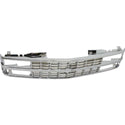 1988-1993 Chevy K2500 Grille, w/Dual Sealed Beam & Composite Headlight - Classic 2 Current Fabrication