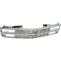 1988-1993 Chevy K2500 Grille, w/Dual Sealed Beam & Composite Headlight.