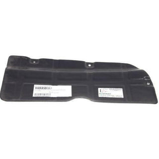 2010-2013 Kia Forte Engine Splash Shield, Under Cover, LH, Rear Section.