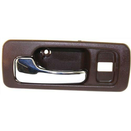 1990-1993 Honda Accord Front Door Handle LH Lever+brown Hsg., w/Lock Hole.