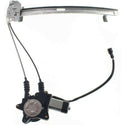 1995-1998 Hyundai Sonata Front Window Regulator LH, Power, W/Motor.