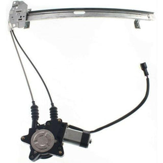 1995-1998 Hyundai Sonata Front Window Regulator LH, Power, W/Motor.