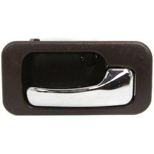 1990-1993 Honda Accord Rear Door Handle RH, Chrome Lever+brown Hsg., Sdn.