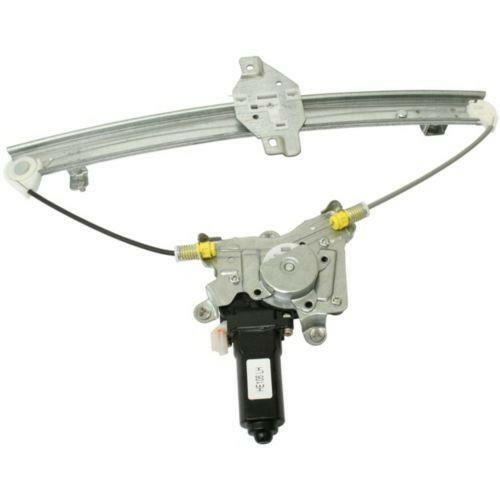 2000-2006 Hyundai Accent Rear Window Regulator LH, Power, W/Motor, Hatchback/Sedan.