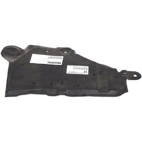 2006-2010 Infiniti M45 Engine Splash Shield, Under Cover, RH.