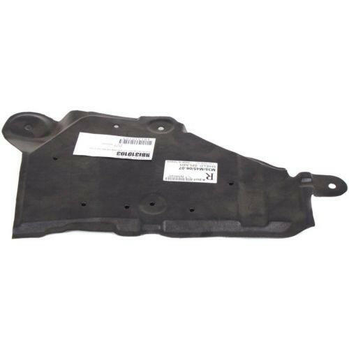 2006-2010 Infiniti M35 Engine Splash Shield, Under Cover, RH.