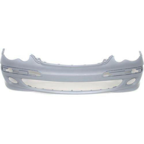 2006-2007 Mercedes Benz C350 Front Bumper Cover, w/o Headlight Washer Hole/Wagon.