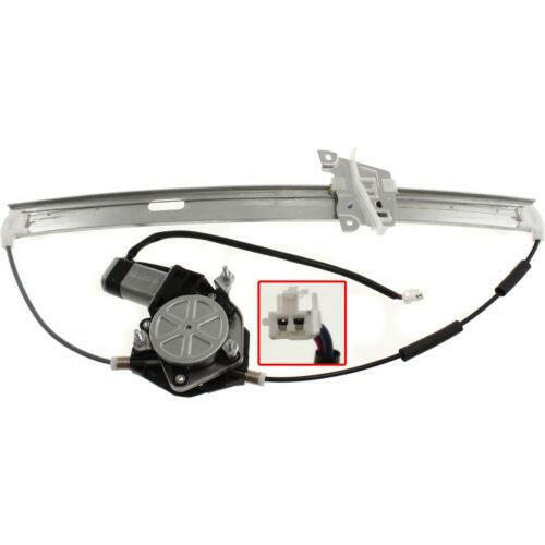 2000-2006 Mazda MPV Front Window Regulator LH, Power, With Motor.