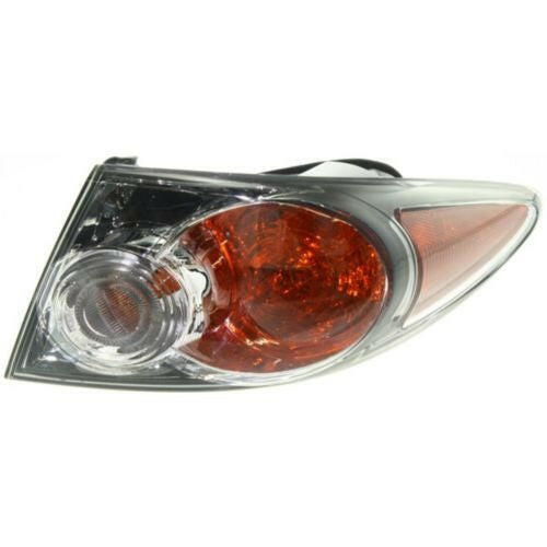 2006-2008 Mazda 6 Tail Lamp RH, Outer, Sport Type, W/o Turbo, Hatchback/sedan.